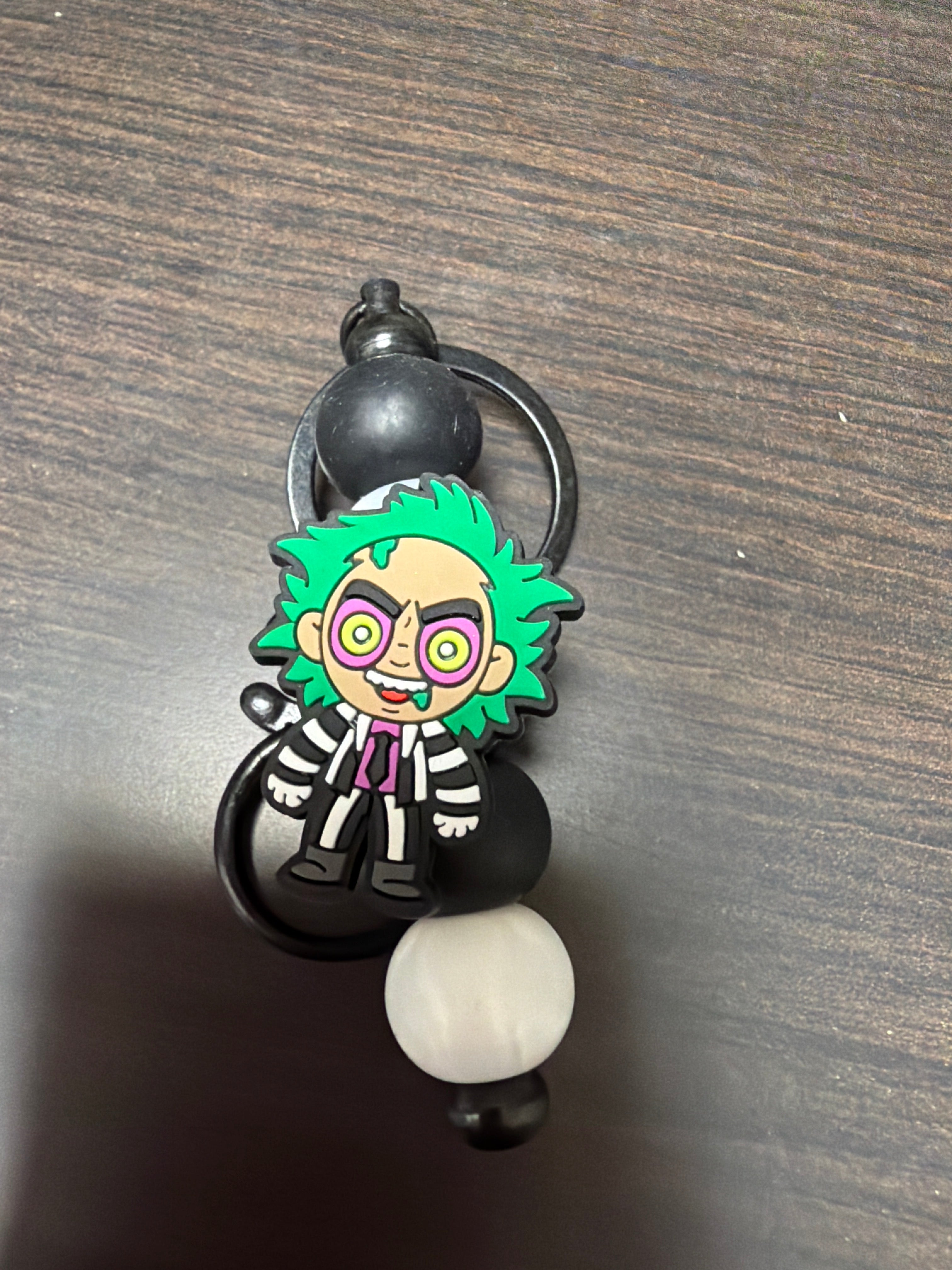 Halloween and villain character keychains five dollars each.￼