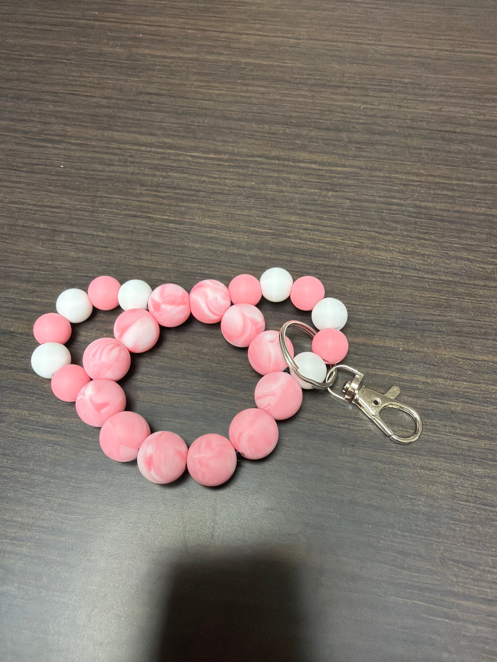 Mouse head silicone keychains.