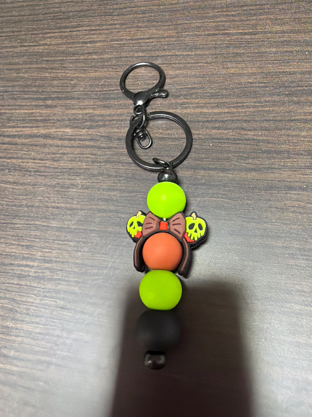 Silicone mouse head keychains.