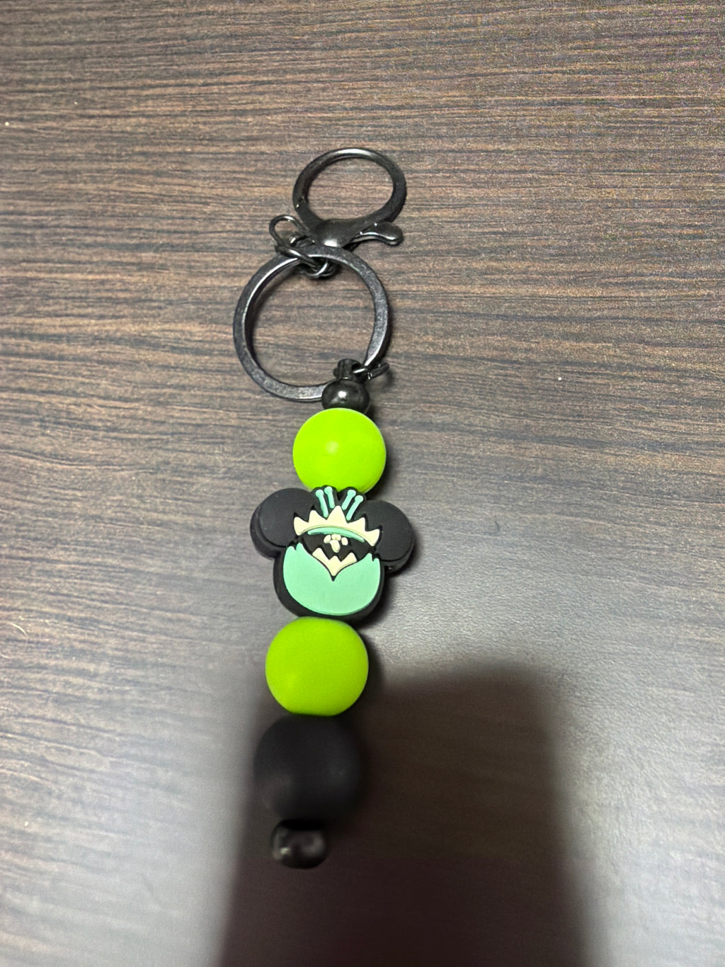 Silicone mouse head keychains.