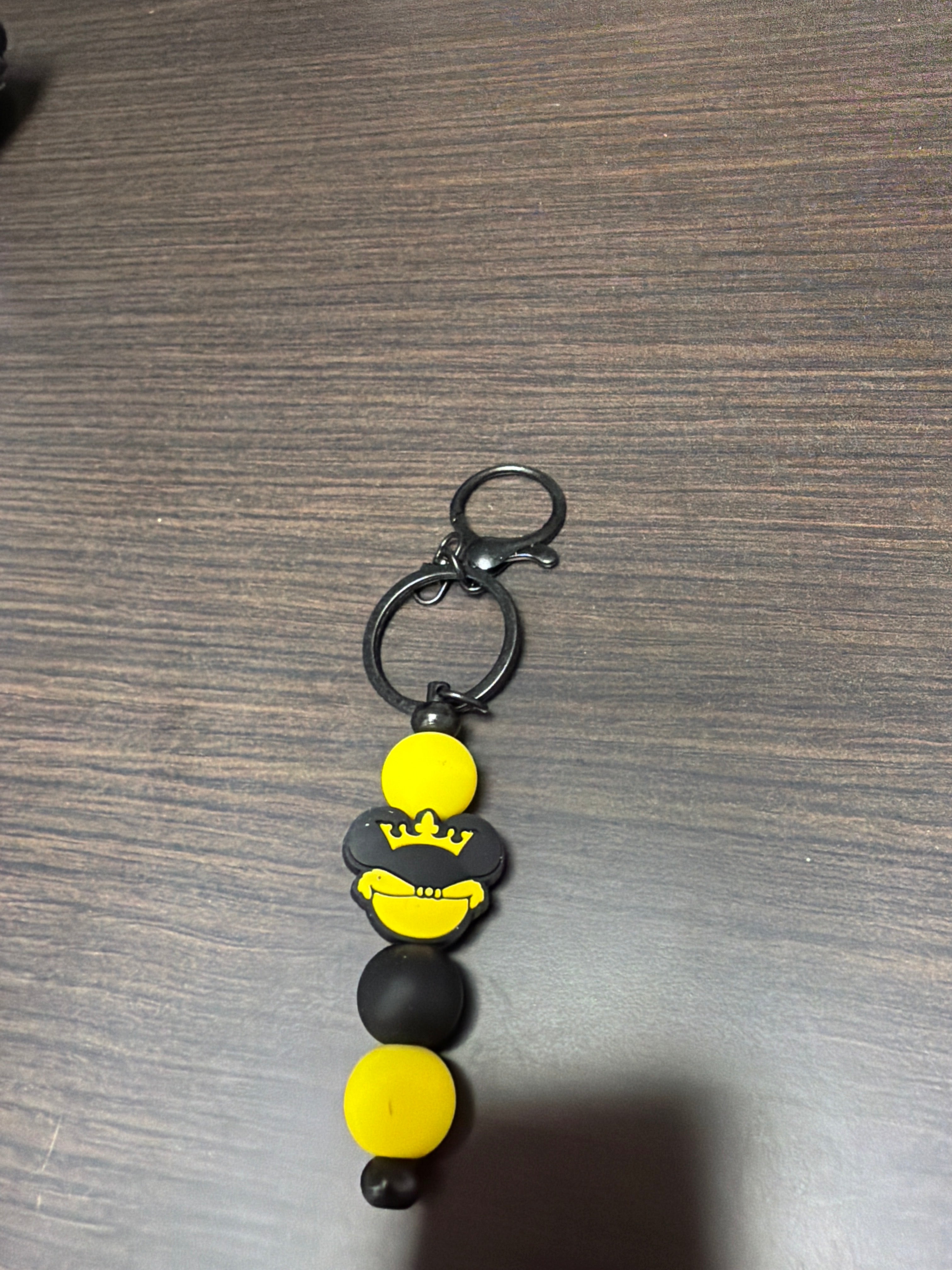 Silicone mouse head keychains.