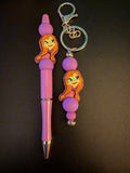 Keychain and Pen combo